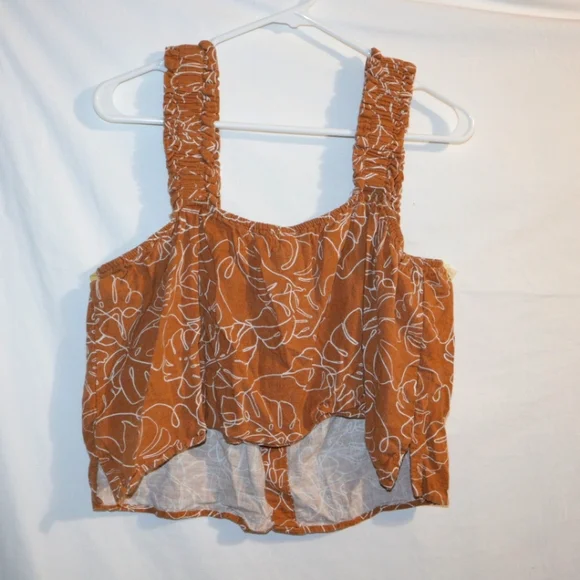 Sadie & Sage Orange Crop Top - Picture 5 of 9